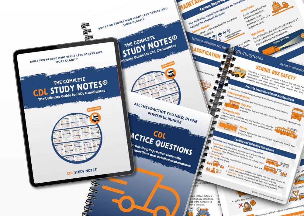 Free CDL Test Questions and Answers 2026: Printable Study Guide